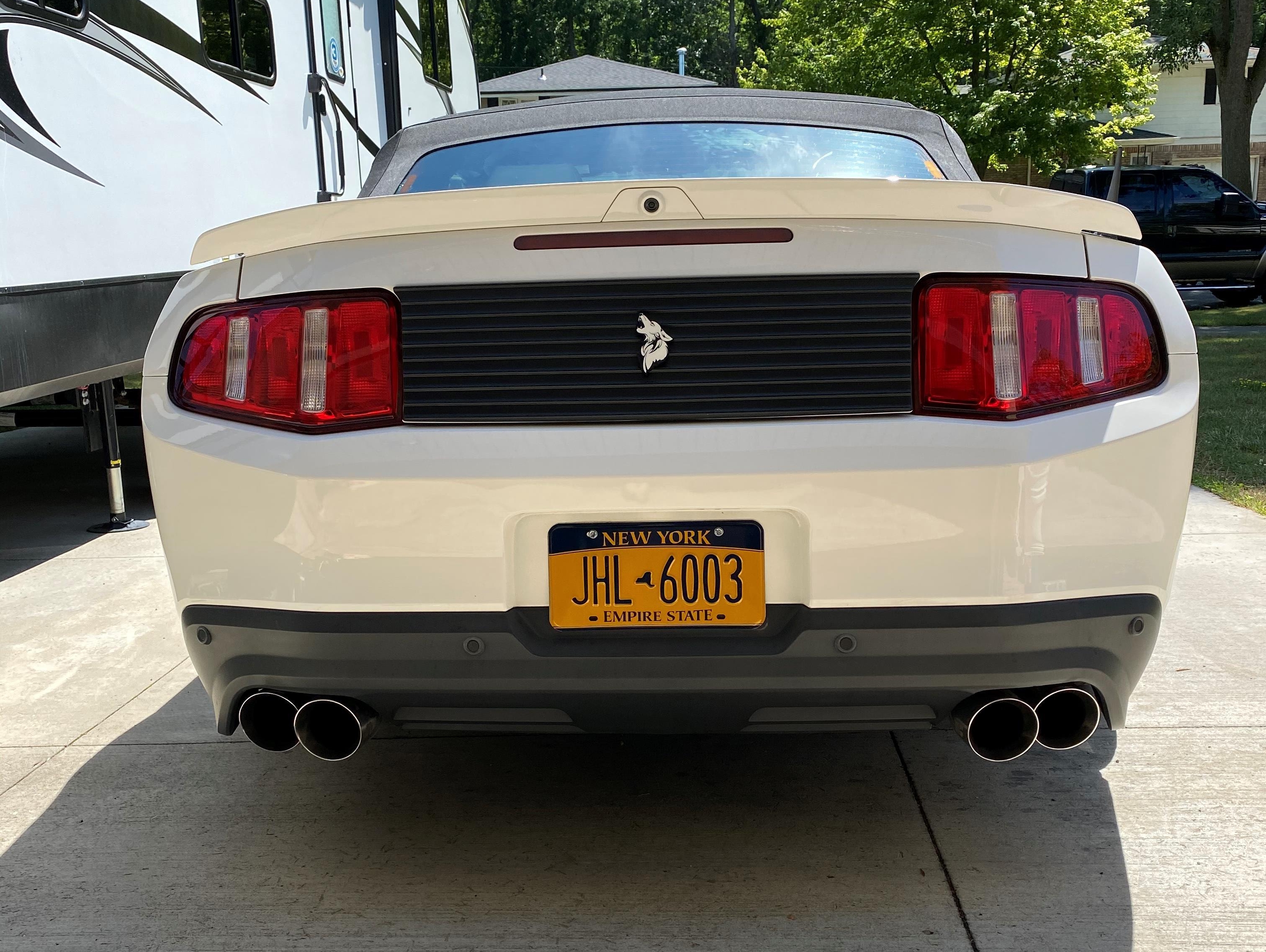 Magnaflow Mustang Competition Series Quad Tip Axle-Back Exhaust
