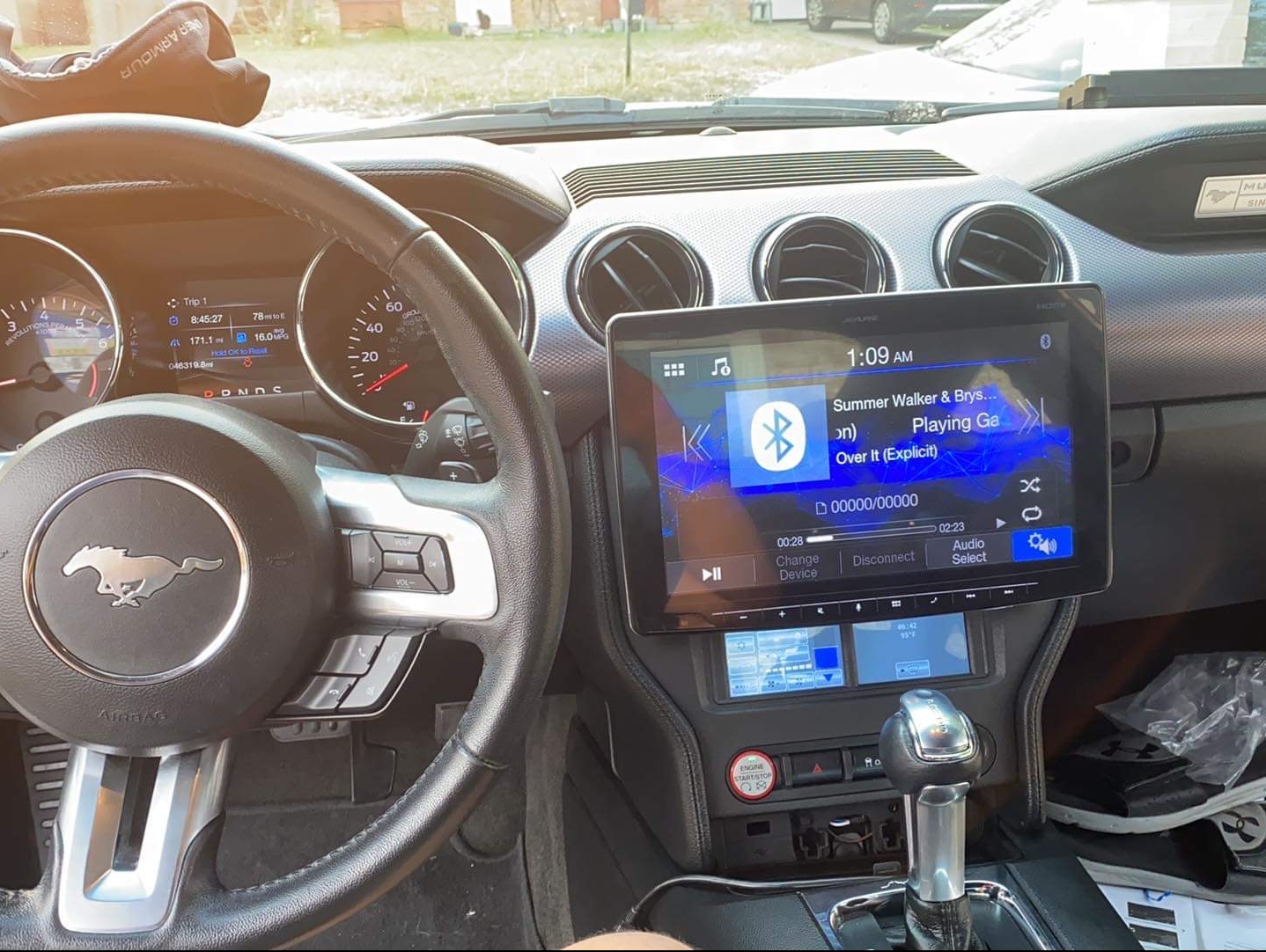 Scosche Mustang Single/Double DIN Installation Dash Kit with