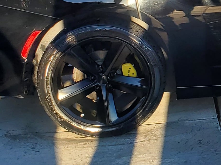 Charger SRT8 Style Gloss Black Wheel; 20x9; 20mm Offset (06-10 RWD
