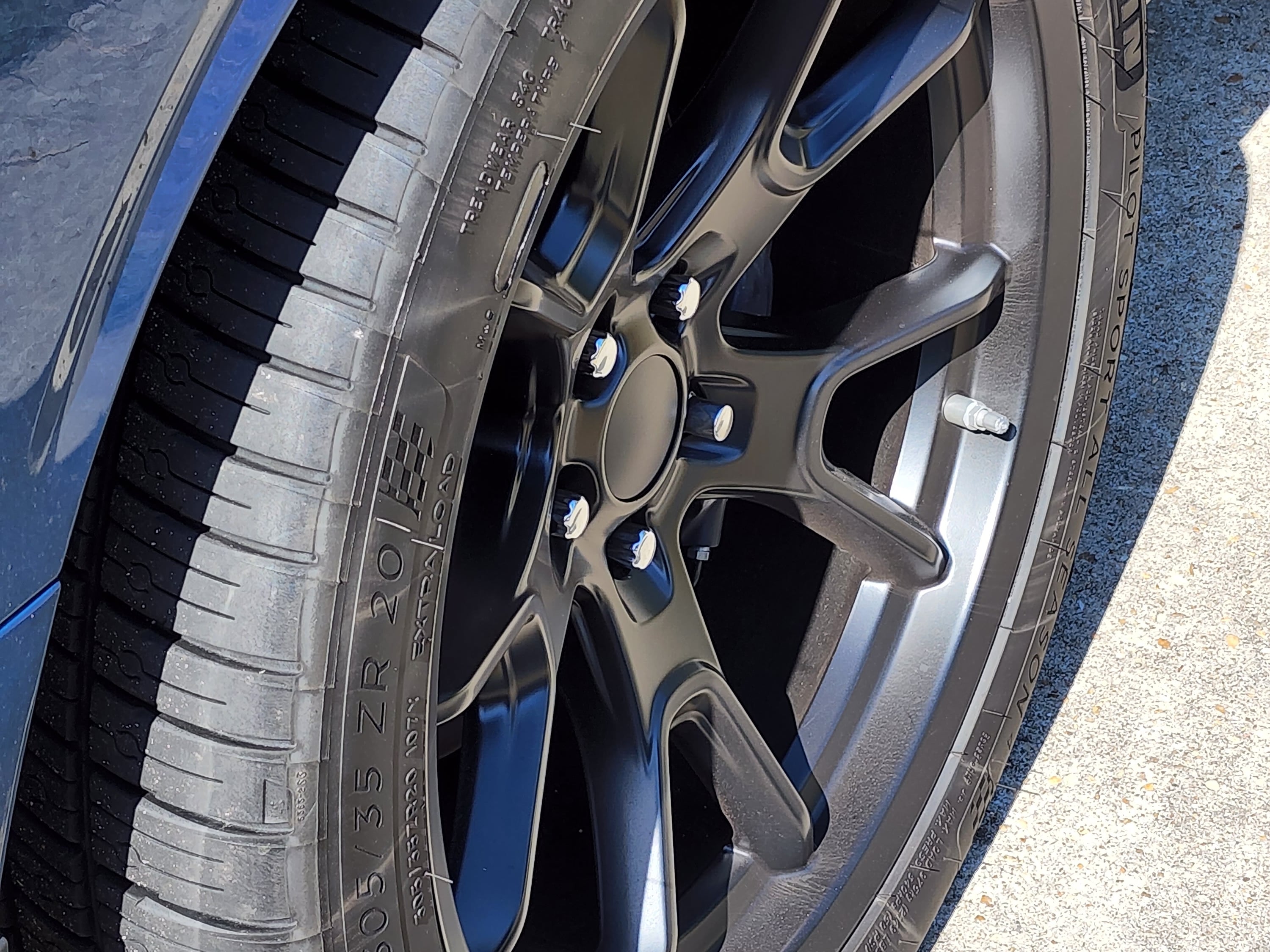 Challenger 50th Anniversary Style Matte Black Wheel; 20x9; 20mm