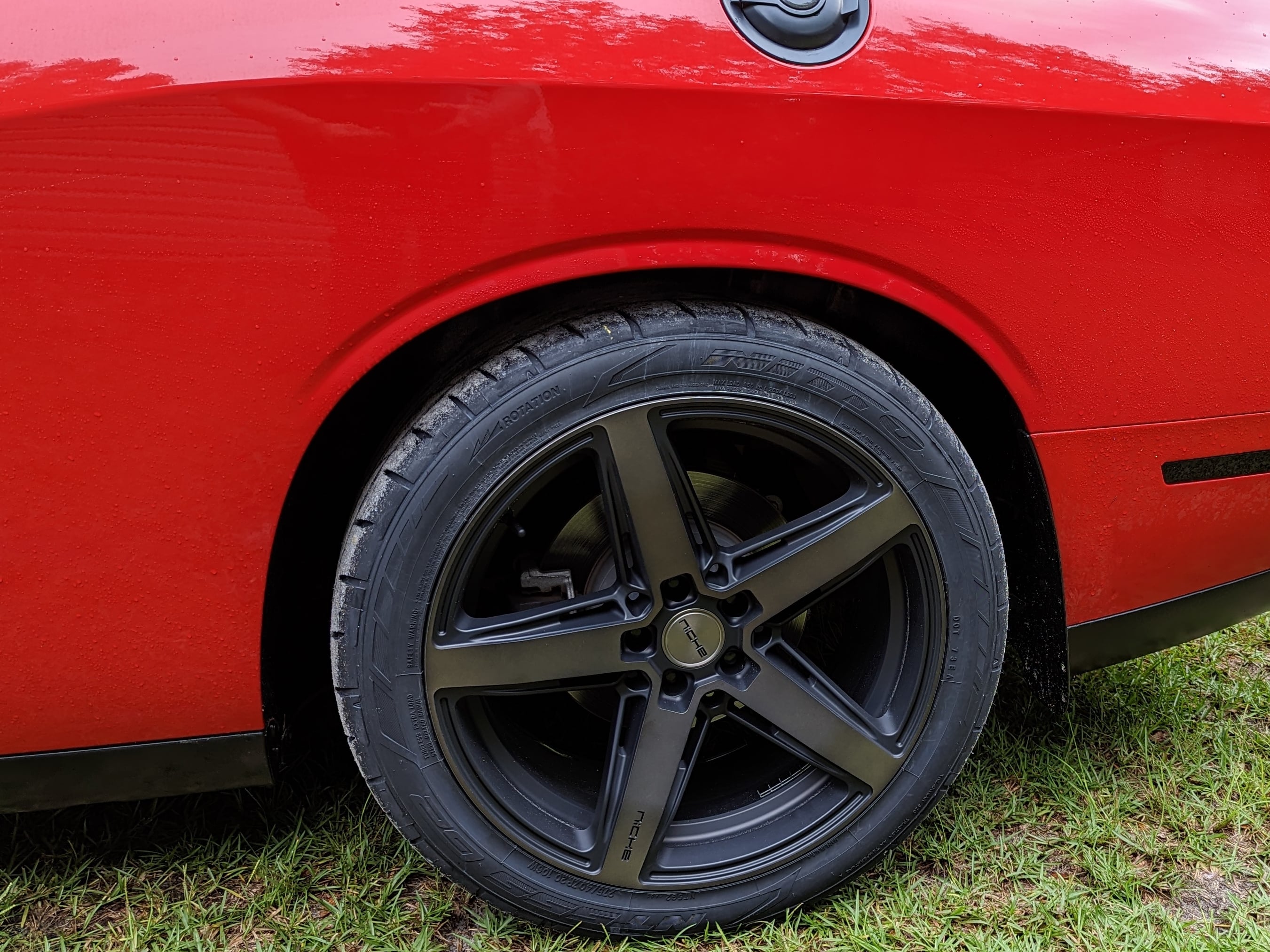 Niche Challenger Teramo Matte Black with Double Dark Tint Wheel