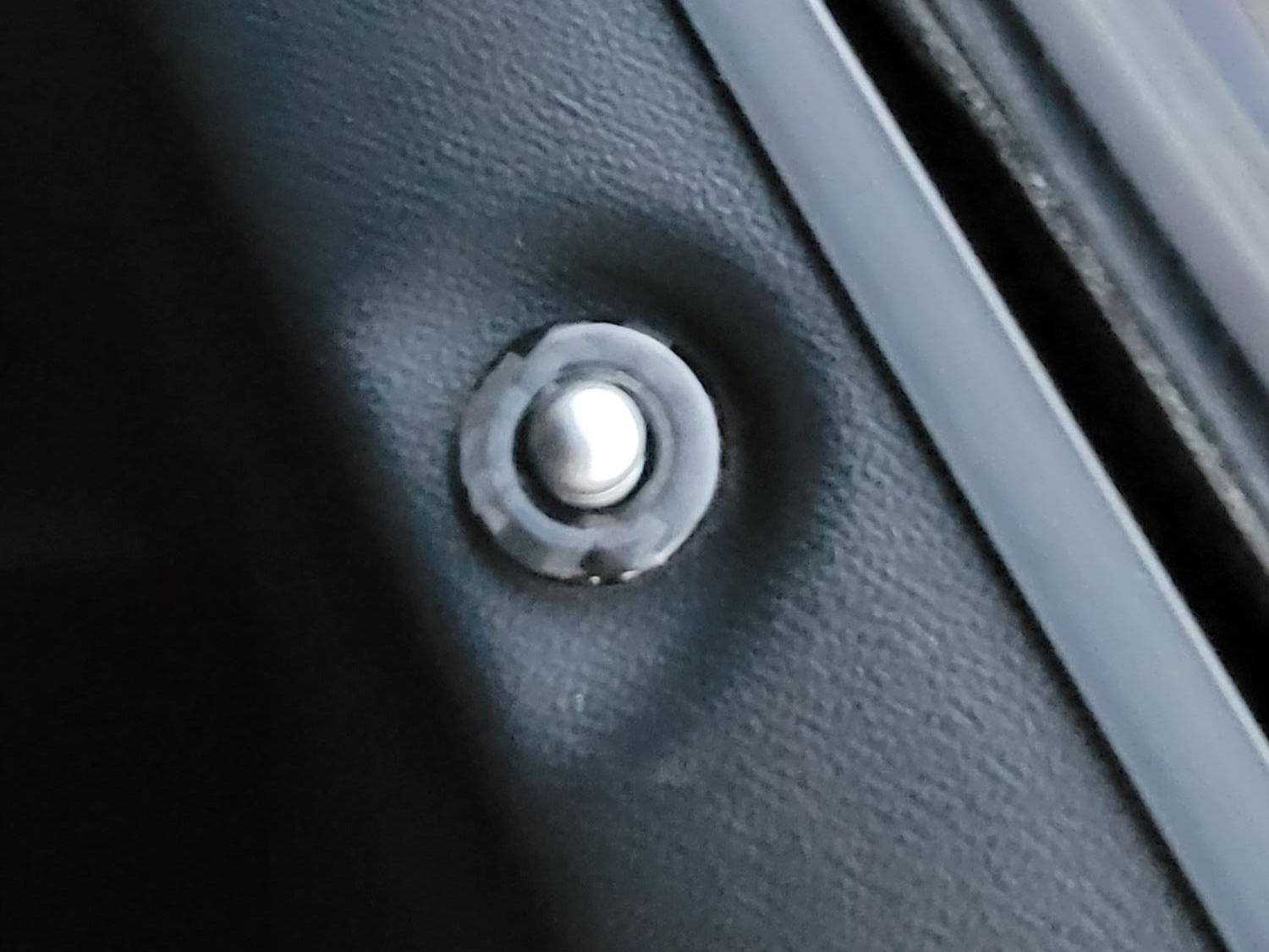 SpeedForm Challenger Door Lock Trim; Carbon Fiber CH16597 (08-14