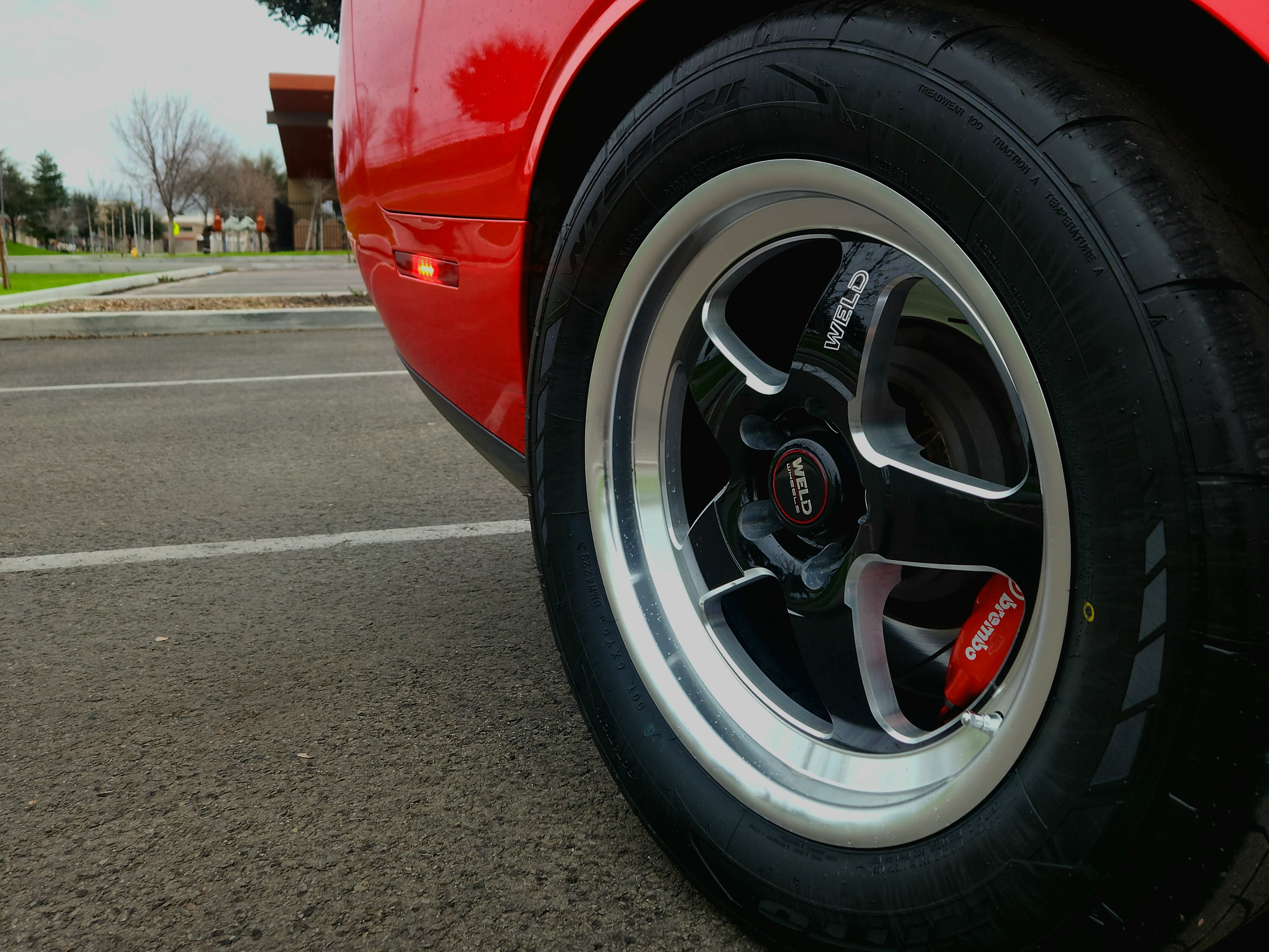 WELD Performance Challenger Ventura Drag Gloss Black Milled Wheel