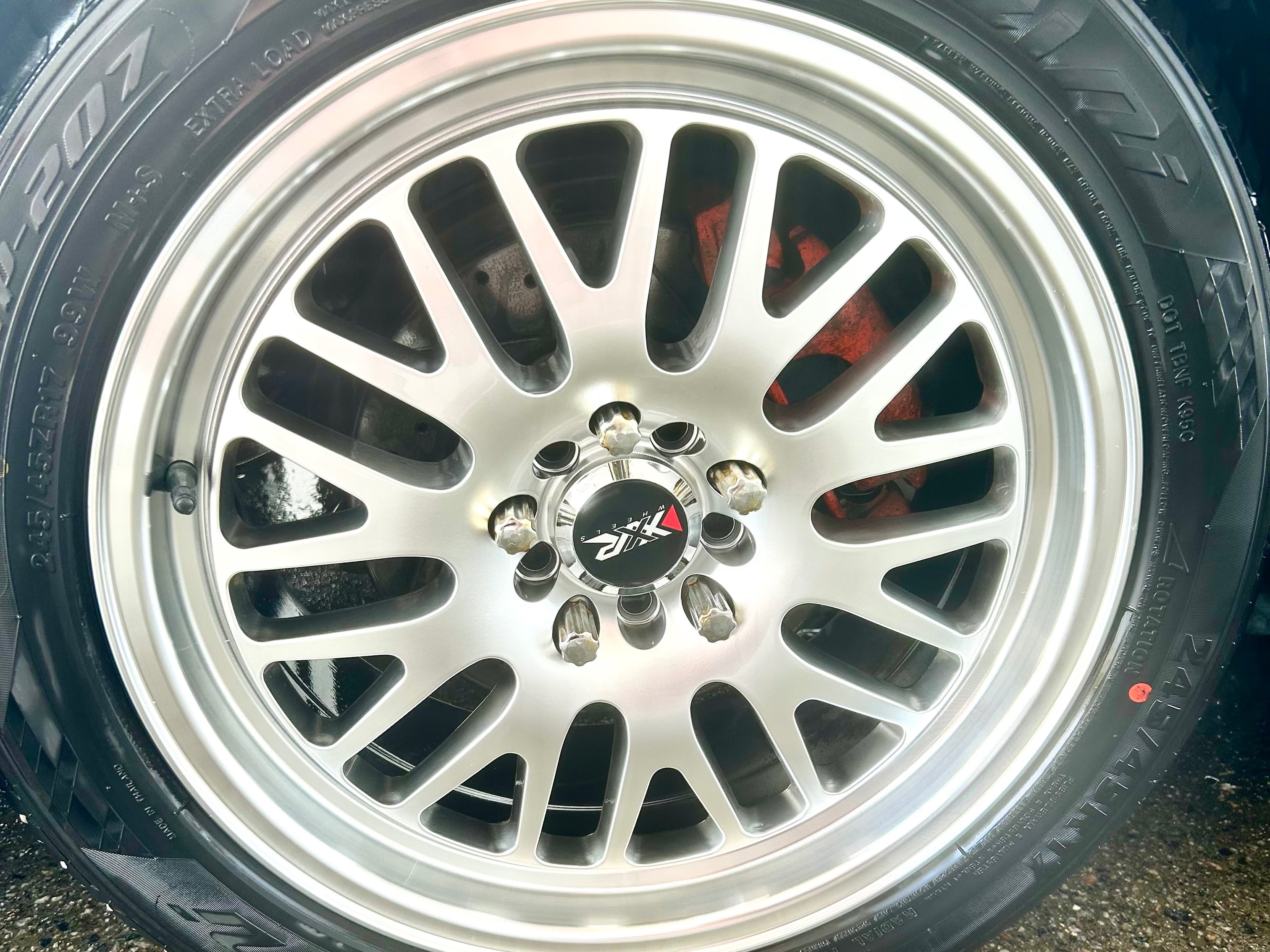 Mustang 531 Platinum Wheel; 17x8; 35mm Offset (99-04 Mustang