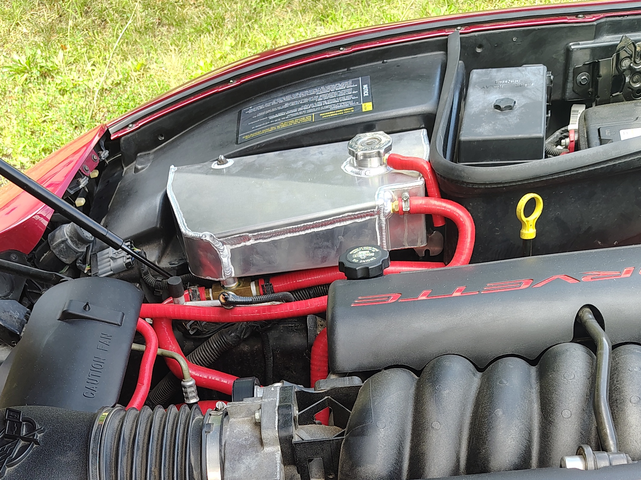 GM 純正 C5 コルベット クーラント リザーブタンク ラジエタータンク Corvette Coolant Recovery Overflow Tank (97-04 Corvette C5) - Free