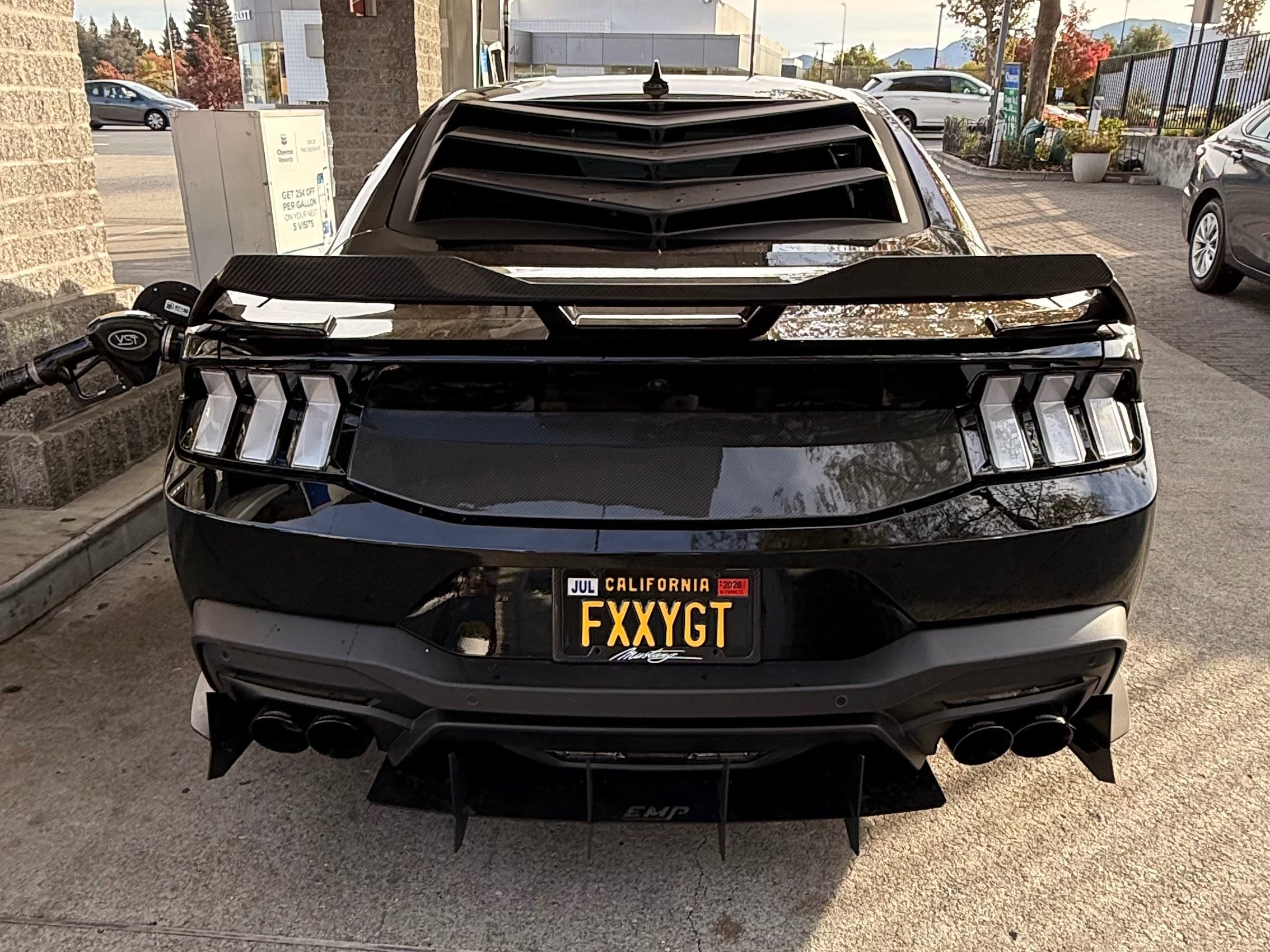 Form Lighting Mustang LED Tail Lights; Black Housing; Clear Lens