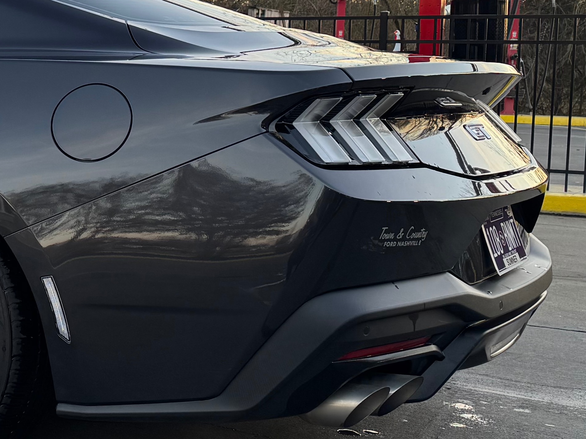 Form Lighting Mustang LED Tail Lights; Black Housing; Clear Lens
