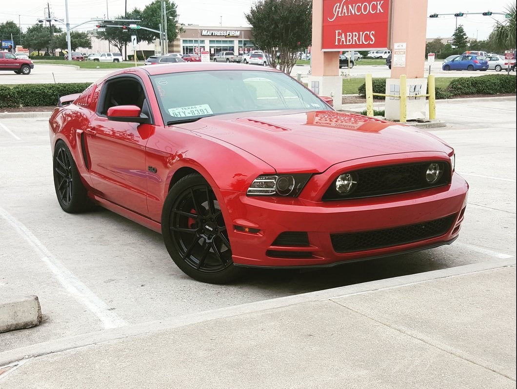 MMD Zeven Gloss Black Wheel; Rear Only; 20x10 (10-14 Mustang