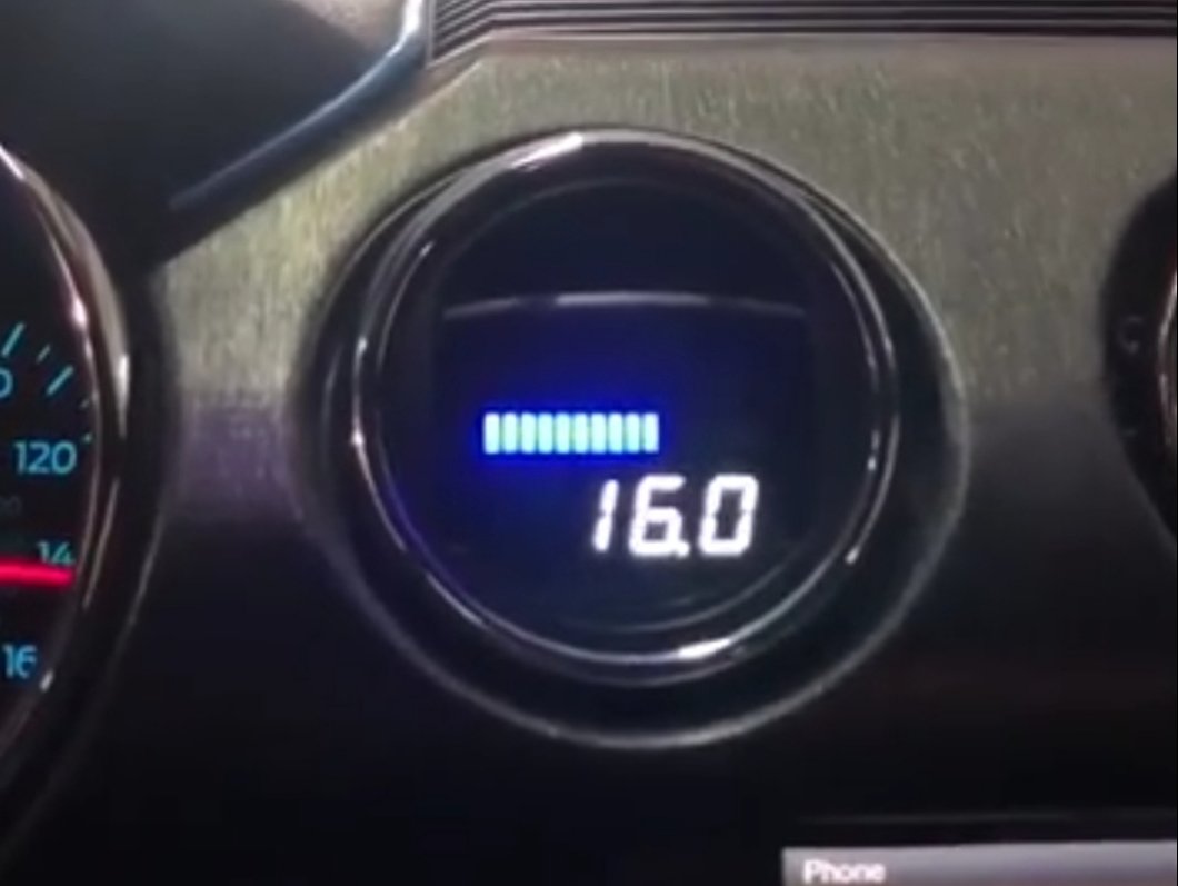 Raxiom Vent Integrated Boost Gauge without Vent Housing (1523 Mustang