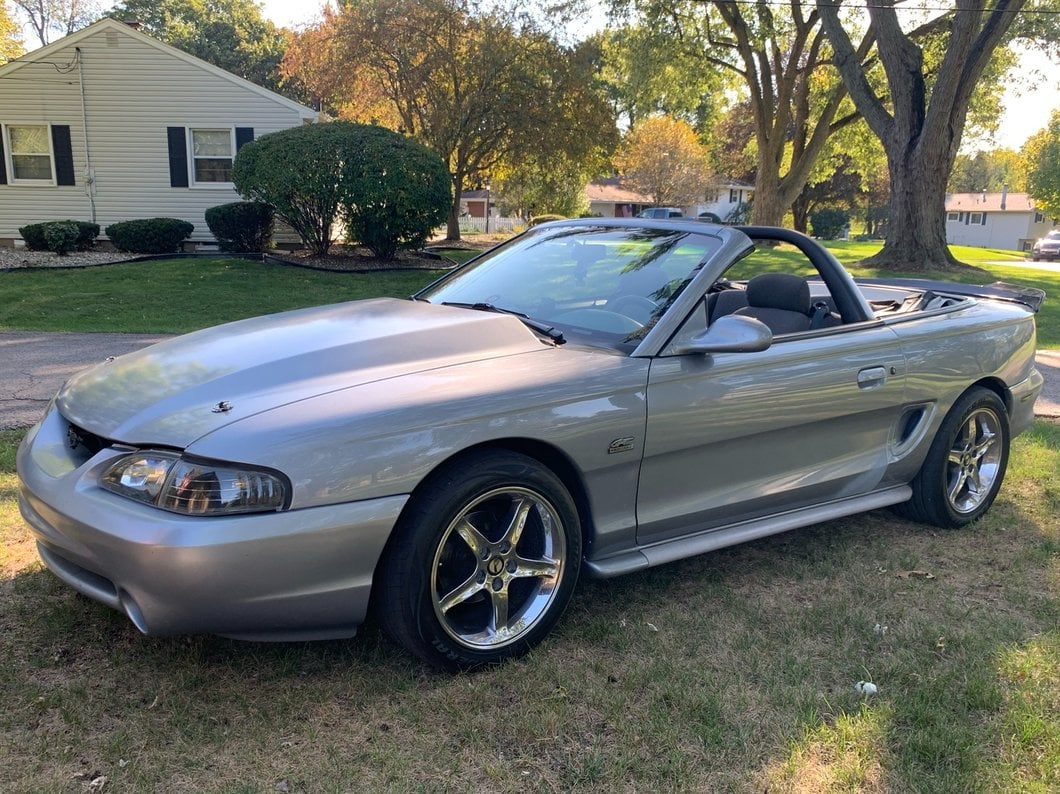 MMD Styling Bar; Charcoal (94-98 Mustang Convertible) | MMD