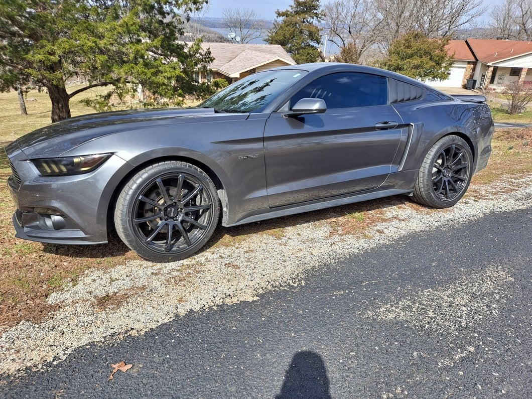 MMD Axim Gloss Black Wheel; 20x8.5 (15-23 Mustang GT