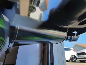 Corsa Performance Mustang Sport Axle-Back Exhaust with Polished