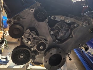 Ford Mustang Timing Cover 2W7Z6019AB (00-04 Mustang GT; 2001