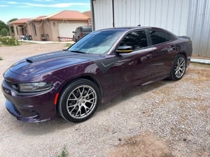 Design 4 Tail Light Decal; Gloss Black (11-14 Charger)