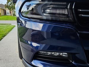 dodge charger fog light bulb replacement ORACLE Lighting 2006-2010 Dodge Charger Pre-Assembled Halo Fog Lights