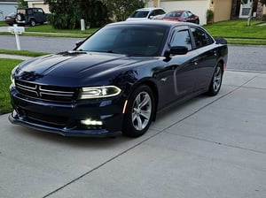Charger OEM Style LED Fog Lights with Switch; Clear (15-16 Charger) - Free  Shipping