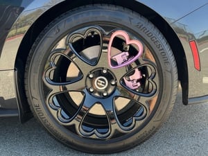 Mustang KOKORO Black Wheel; 19x9.5; 38mm Offset (24-26 Mustang