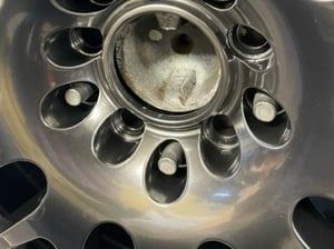 Mustang 531 Chromium Black with Machined Lip Wheel; 17x8