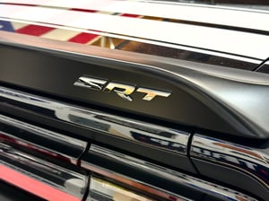 Genuine Mopar SRT Emblem Badge For 2008-2014 Dodge Charger & Challenger - Clip-On, 5030355AB