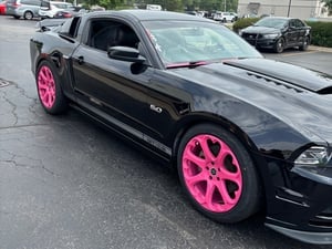 Mustang KOKORO Pink Wheel; 19x9.5; 35mm Offset (24-26 Mustang