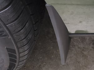 Full Set 4 Mud Flaps Rock Splash Guards For Dodge Challenger 2015-2023