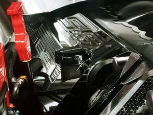 Camaro Perforated Fuel Rail Covers; SS Style (10-15 Camaro SS